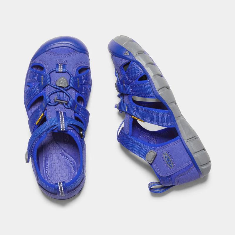 Sandalias Keen Seacamp II Cnx Para Niños Azules Claro - Sandalias Keen Mexico (294756-BOJ)